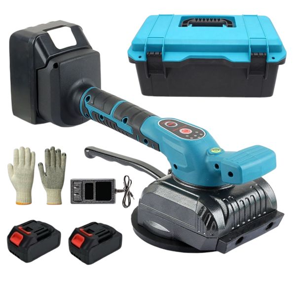 21V Cordless Tile Vibration Tool - 6PC Lithium Leveling Tile Laying Tool