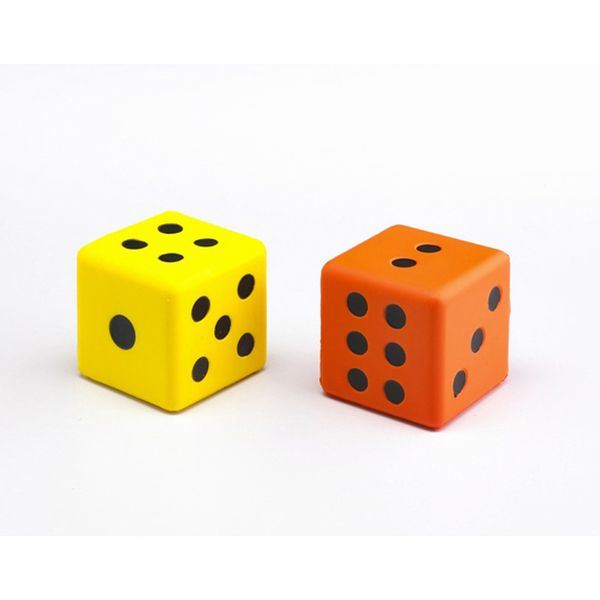 EDX Education Dice Moulded Foam 7.5cm - 2 Piece