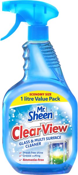 Shield Mr Sheen Glass Cleaner 1L