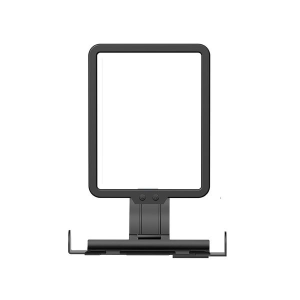 Lighted Shower Mirror Fogless for Shaving, Heated 9.5x7inch 3 Color Dimming