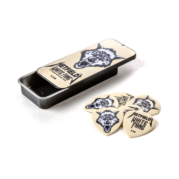 Dunlop Hetfield's White Fang Pick Tin 1.14 Custom Flow