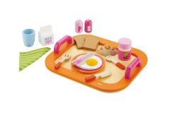 Sevi Wooden Breakfast Tray - 16 Pieces