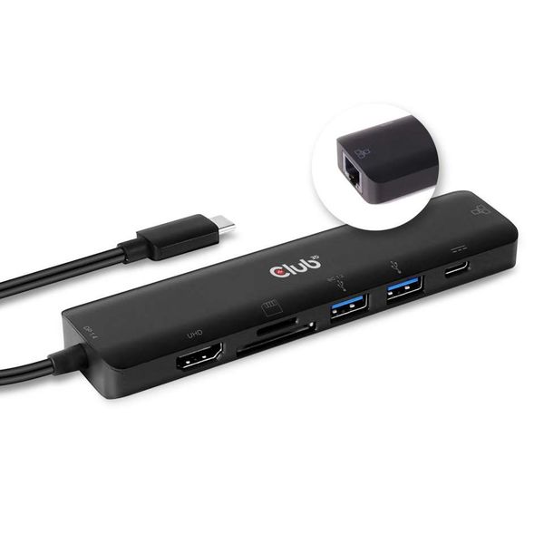 Club 3D Type-C 7-in-1 Hub