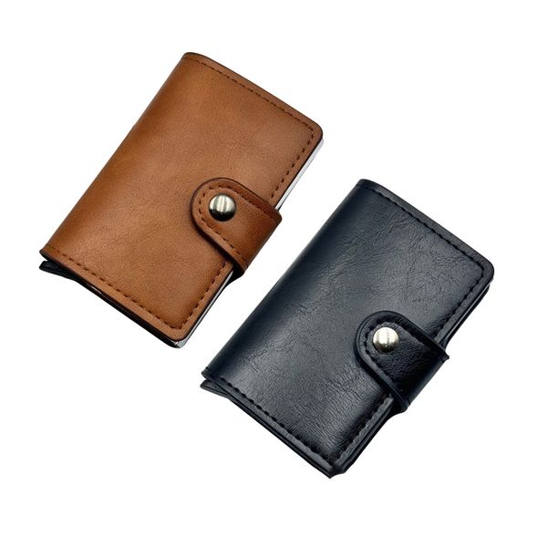 2 Pieces Card Holder Wallet with RFID Protection