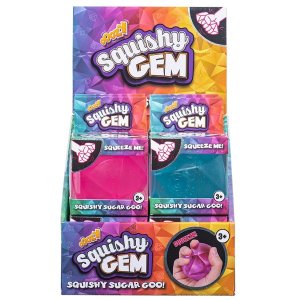 OOOZY - 12 Pack Squishy Gem Carton - Stress Toy - Sensory Fidget Toy
