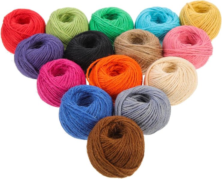 Jute Twine DIY Crafts Wrapping Plant Hangers Art Display