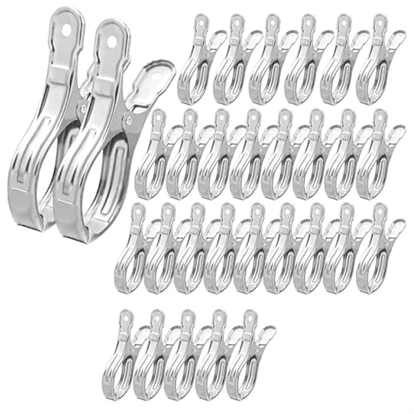 30 Pcs Pool Cover Clips Wind Guard Clamps Pool Cover Clamps