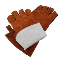 Brown Leather Work Gloves