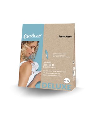 Carriwell Silk Washable Breast Pads 6's