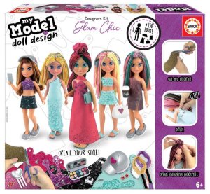 Educa My Model Doll Design Kit - Glam-Chic