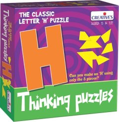 Thinking Tangram Puzzle - Letter H Educational Game for Kids