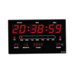 Multifunctional Smart LED Wall Clock