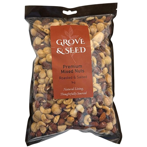 Premium Mixed Nuts - Roasted &amp; Salted | 1kg