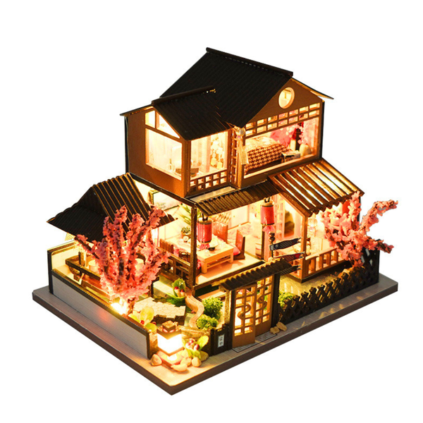 Bestby - DIY Miniature Wooden Dollhouse Kit -Japanese-Style 3D Model