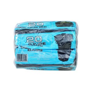 Refuse Bags Black - Set of 5 (20 Per Pack)
