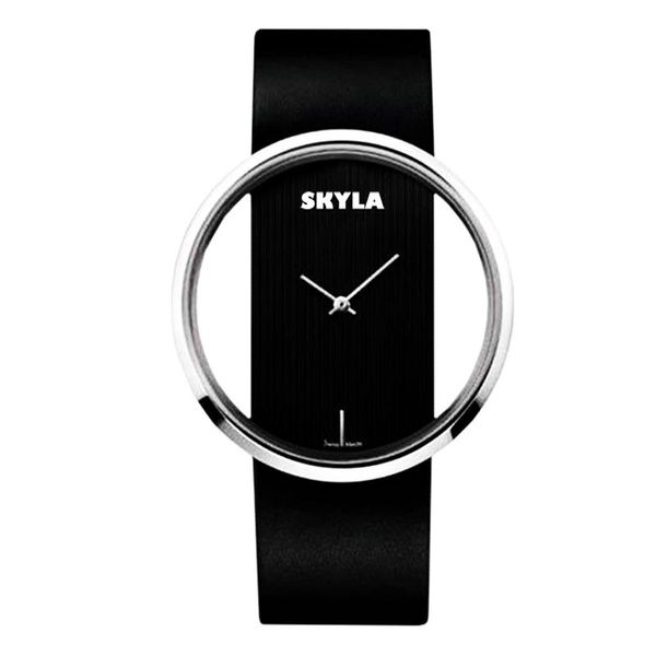 Skyla Jewels White Hollow Face Ladies Watch