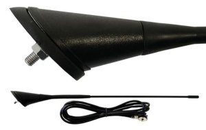 Roof Mounted Bee Sting Aerial with 2 Meter Cable