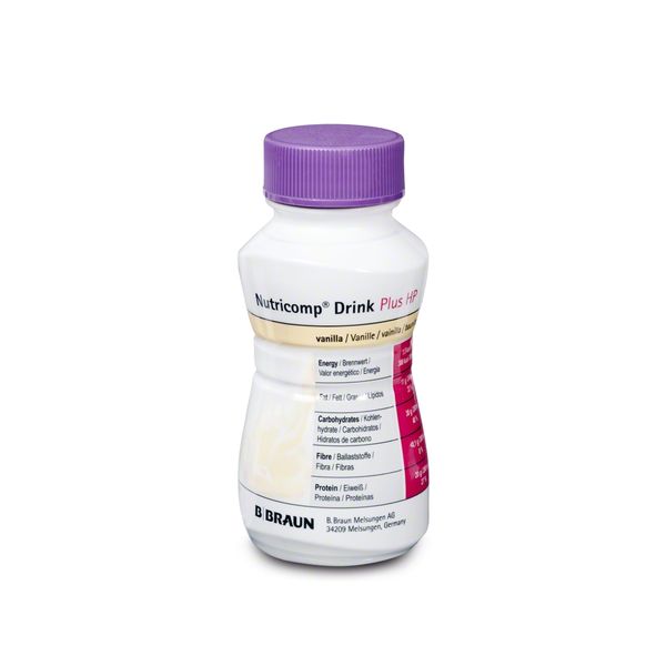Nutricomp - Drink Plus HP Vanilla Flavour (4 x 200ml)