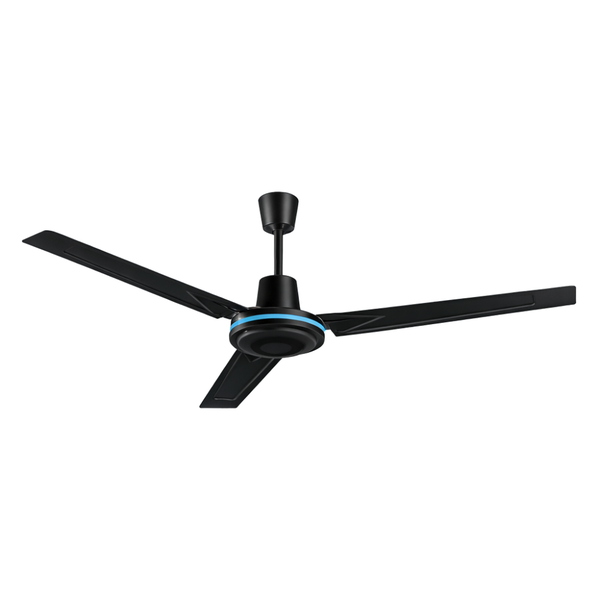 O-Lite 65W Black Ceiling Fan