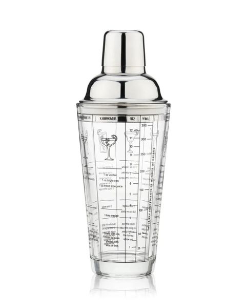 Glass Recipe Cocktail Shaker 450ML