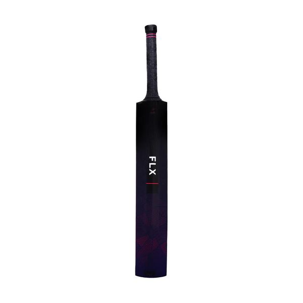 FLX Adult Advanced Hard Tennis Ball Cricket Bat - T900 Power - Red
