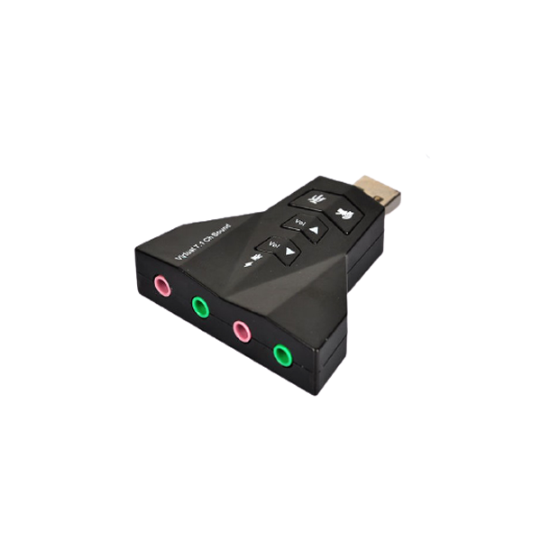 7.1 Channel USB Sound Adapter