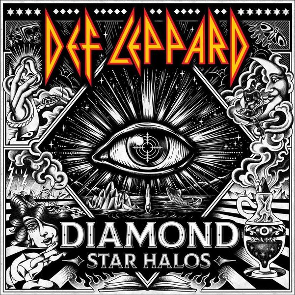 Def Leppard - Diamond Star Halos 2LP Vinyl Album Gatefold Cover