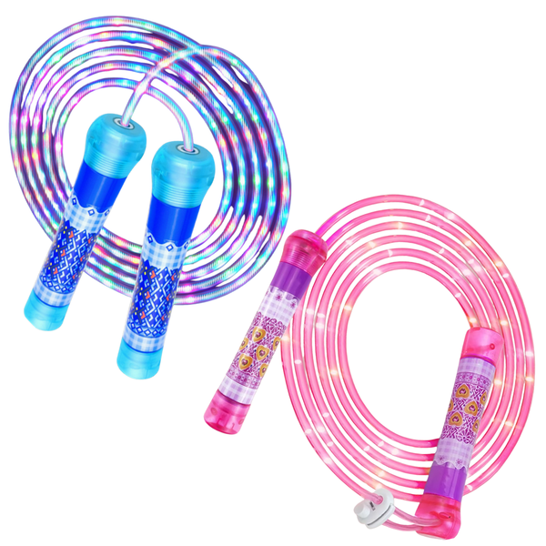 Glow In The Dark Skipping Rope for Exercise Weight Loss Cardio