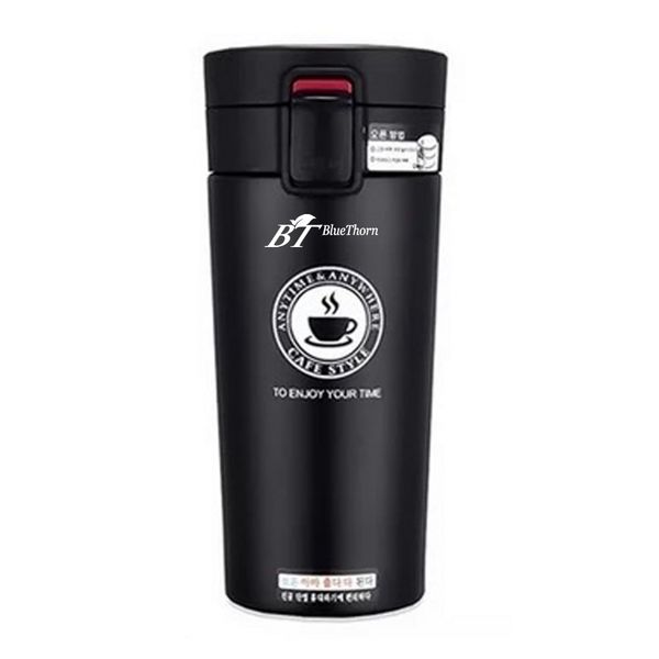 380ML Leak Proof Travel Coffee Mug - Thermo Mug - Black
