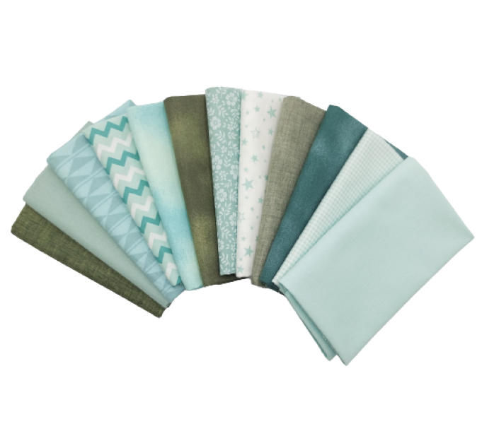 Quilters Basket Cotton squares 50 x 50cm