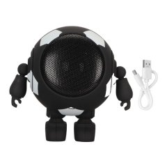 Bluetooth Speaker Stereo Portable Small Wireless Speaker for Home Black
