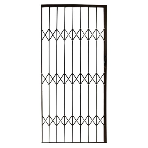 Armourdoor - Gate / Aluminium Trellis Gate - Bronze (1500 x 2100mm)