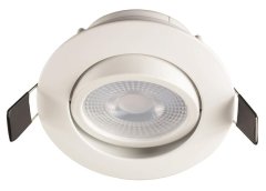 Tilt LED Down Lighter and Bulb In Blister Pack - 4000k C/O:75mm