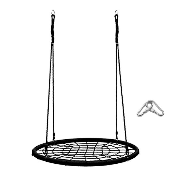 Outdoor Swing Round Tree Rope Swing for Kids Toddlers Heavy Duty 100cm