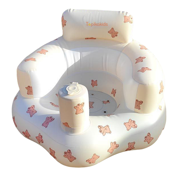 TopikaKids- Inflatable Baby Chair for 3+Months, Back Support for Sitting Up
