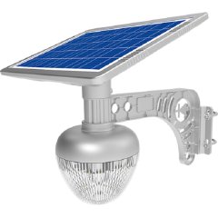 Golden Peach solar garden LED lantern for courtyard or landscape lighting