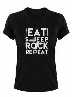 Eat Sleep Rock Repeat T-Shirt
