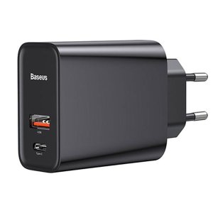 Baseus 5A - 30W Speed PPS Quick Wall Charger USB Type-C &amp; Type-A EU