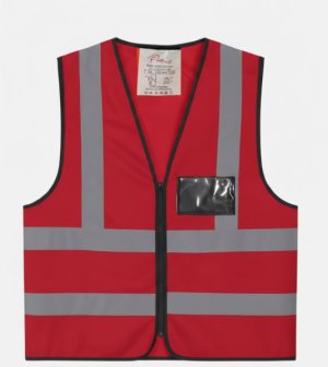 Passion Zip and ID Pocket High Visibility Vest-One Pack