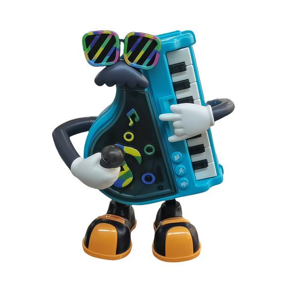 Electronic Keyboard Electric Doll Singing Dancing Piano Robot Toys