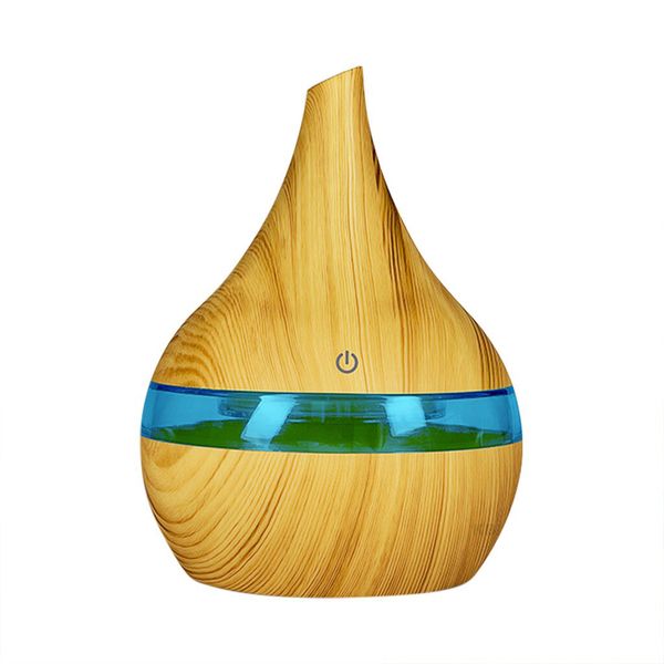 Ultrasonic Essential Aroma Oil Diffuser Humidifier - Light Brown