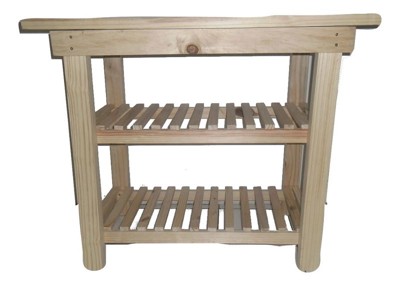 Pine Storage Table - (500mm)