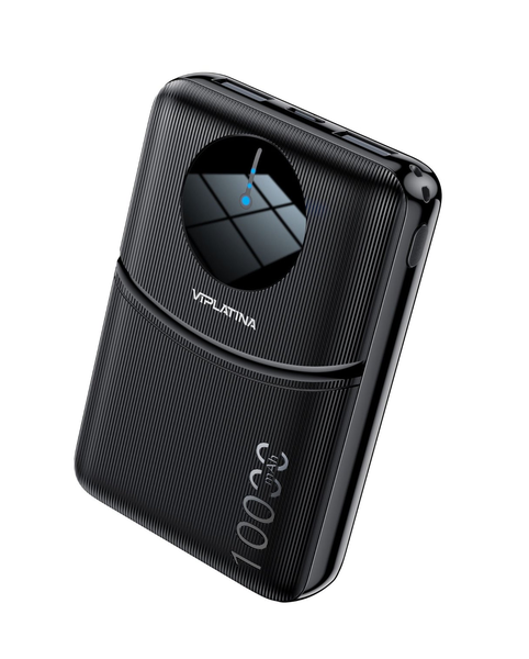VIPLATINA Power Bank 10000mAh, 22.5W Max Output, USB-C PD20W Fast Charging