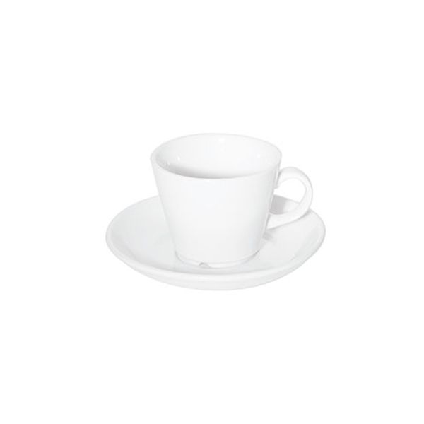 Fortis Prima White Flat Saucer 24 Pieces