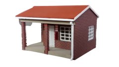 South African Model Train : Railway Staff Building