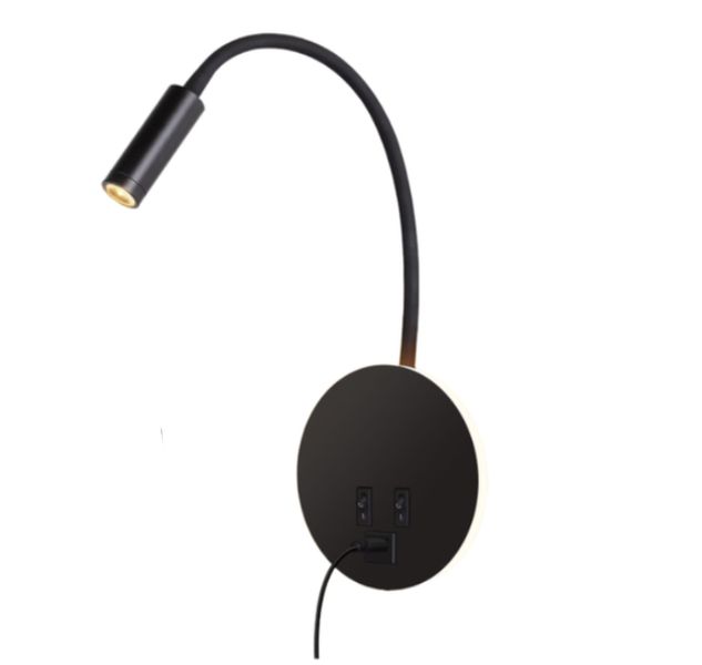 Bltunoed, Bedside Reading Lamp, Wall-Mounted Bedside Lamp