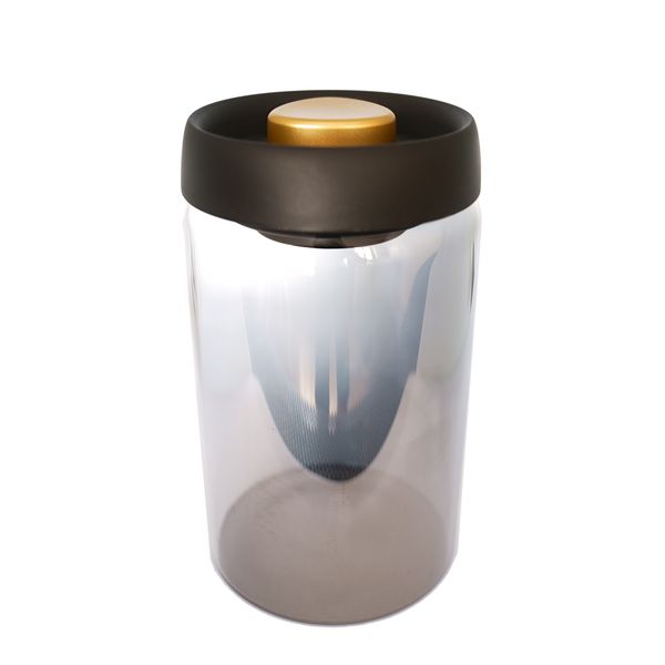 Sophie Moda at Home- Silvering Vacuum Pump Airtight Food Glass Jar 1200ml