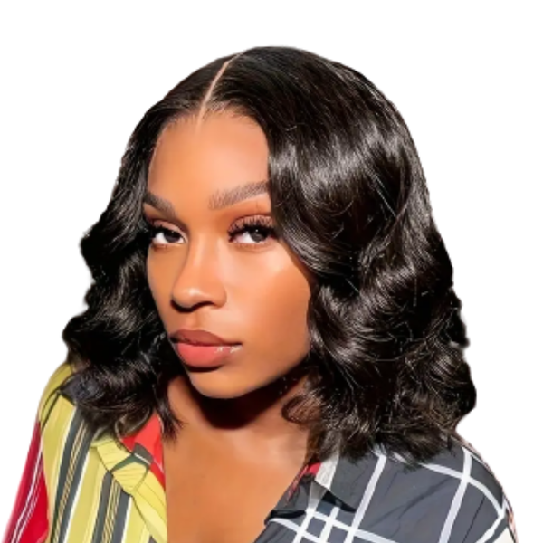 Peruvian Hair Body Wave Bob Cut Hair Wig