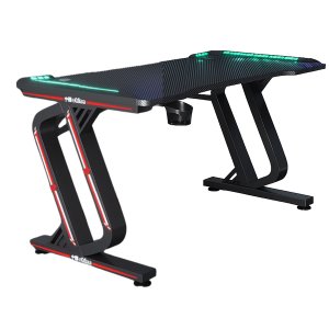 Gaming Table/Desk with Led Lights - 100x60x75cm