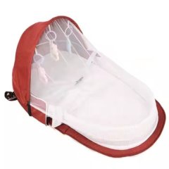 Baby Bassinet Travel Bed - Nest Portable - Red